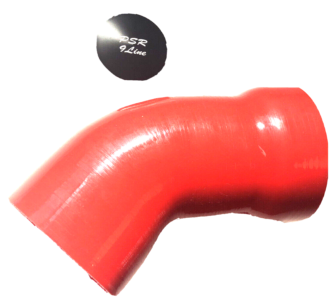 Porsche 996 Resonator Delete Air Box Upgrade with Red Induction Pipe & Plug /Cap11