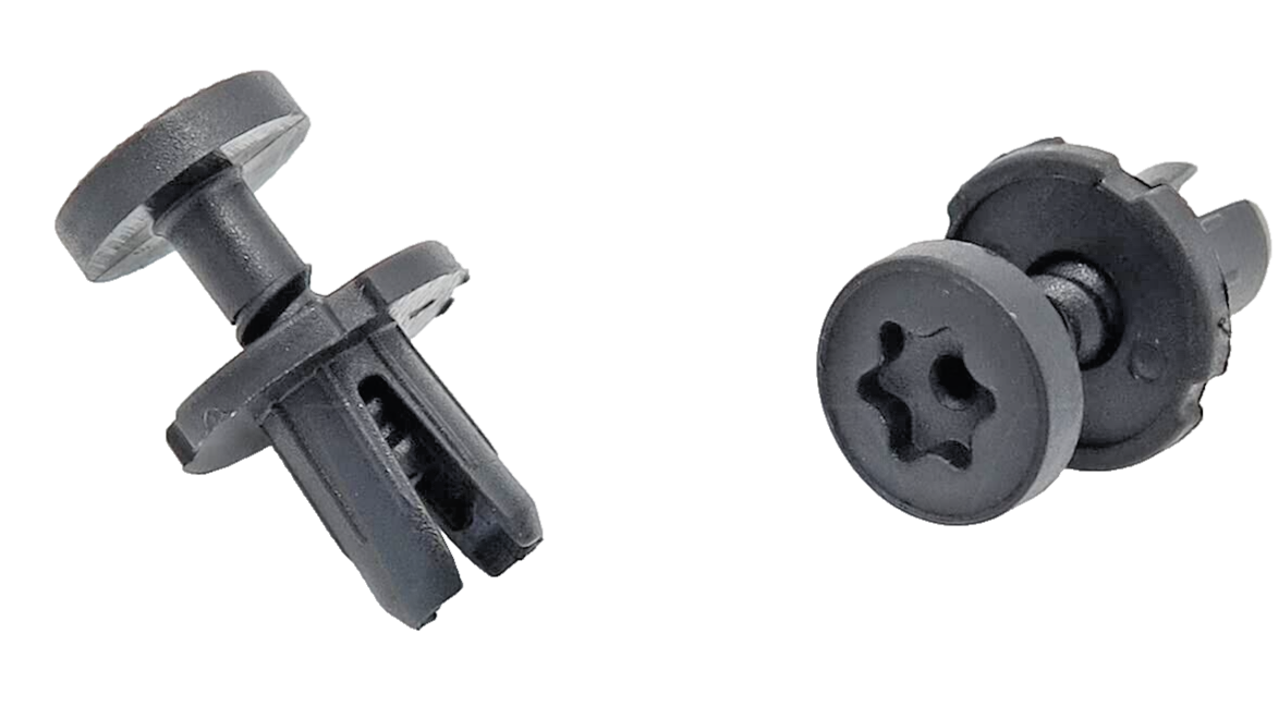 Mercedes Torx Head Plastic Screw Fit Trim Rivet x10 Pcs #A00099166401