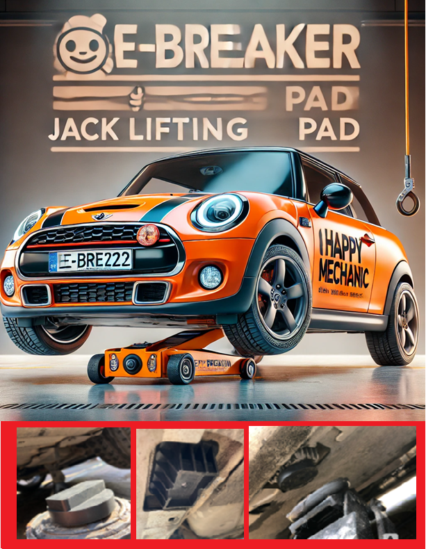 MINI Rubber Jacking Jack Pad Lift Adaptor Fit's, R50 R53 R56 R60 R55 F54 F56 F600