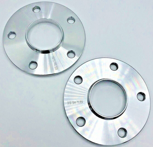 Porsche Wheel Spacers 12mm Set Of 2 in Silver 5x130 PSR9Line0