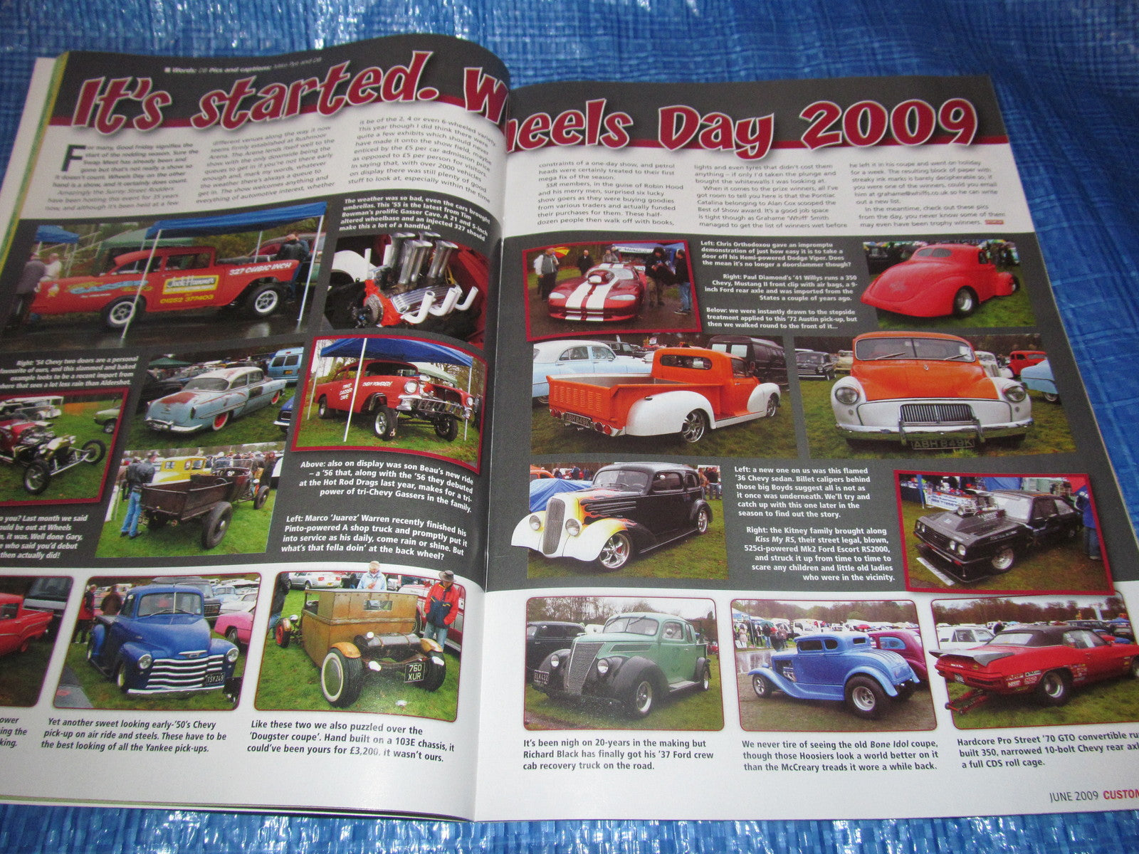 CUSTOM CAR MAGAZINE JUNE 2009 /   #bk12