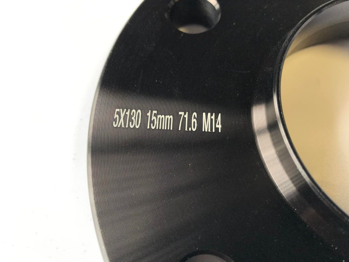 Porsche Wheel Spacers 15mm Set Of 2 in Black 5x130 PSR9Line16