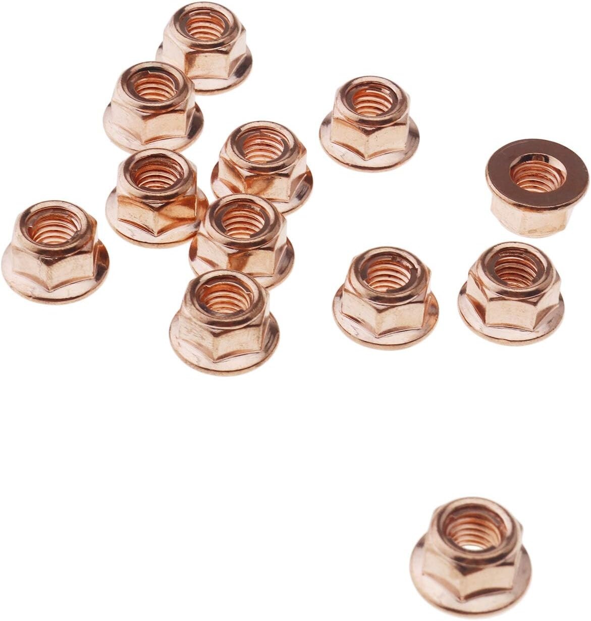 BMW Exhaust Manifold Copper Nut - 1 2 3 4 5 6 X Z Series x18 Pcs Size M75
