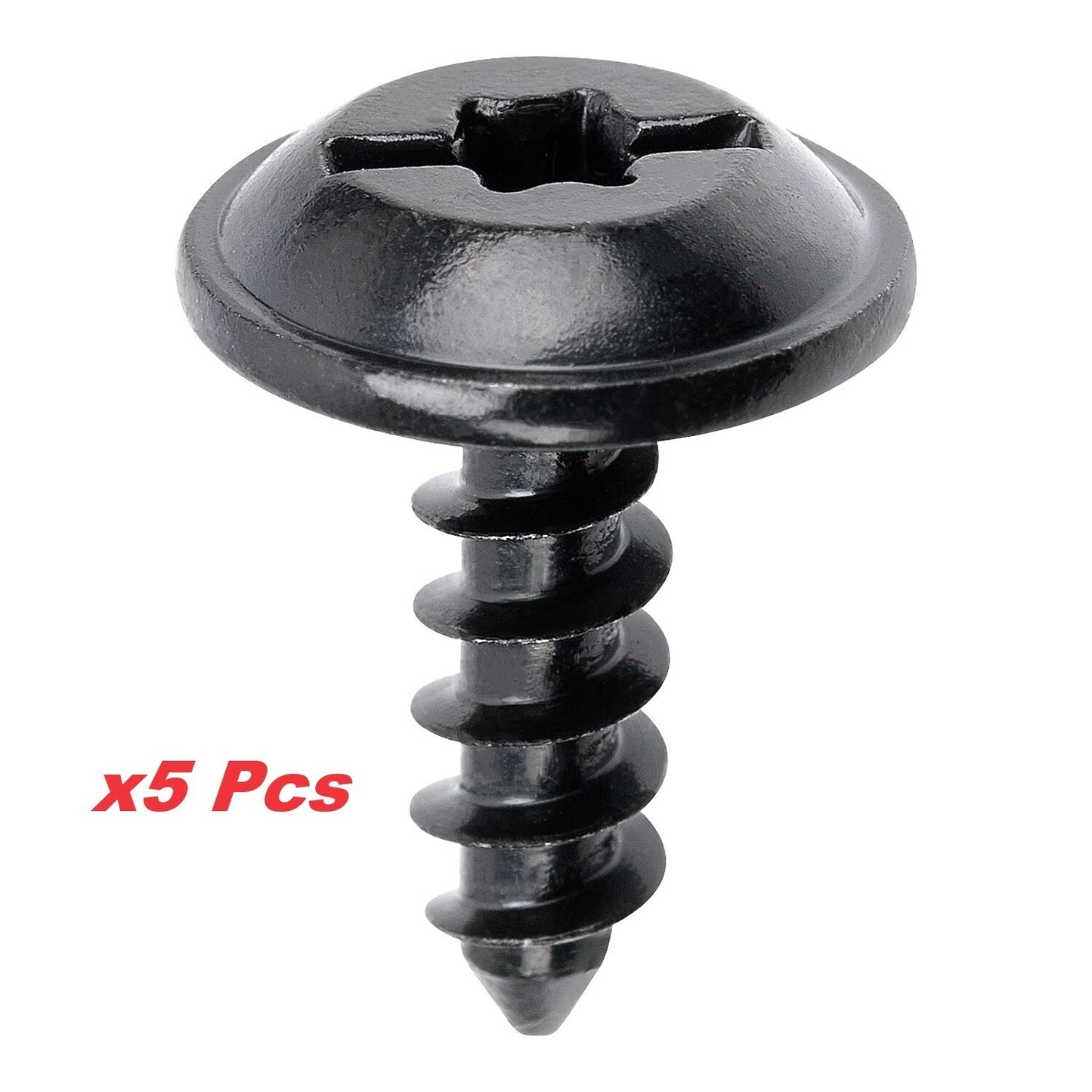 SKODA Slot Head Metal Torx Screw WHT003594 5 Pcs Trim fixing Clip0