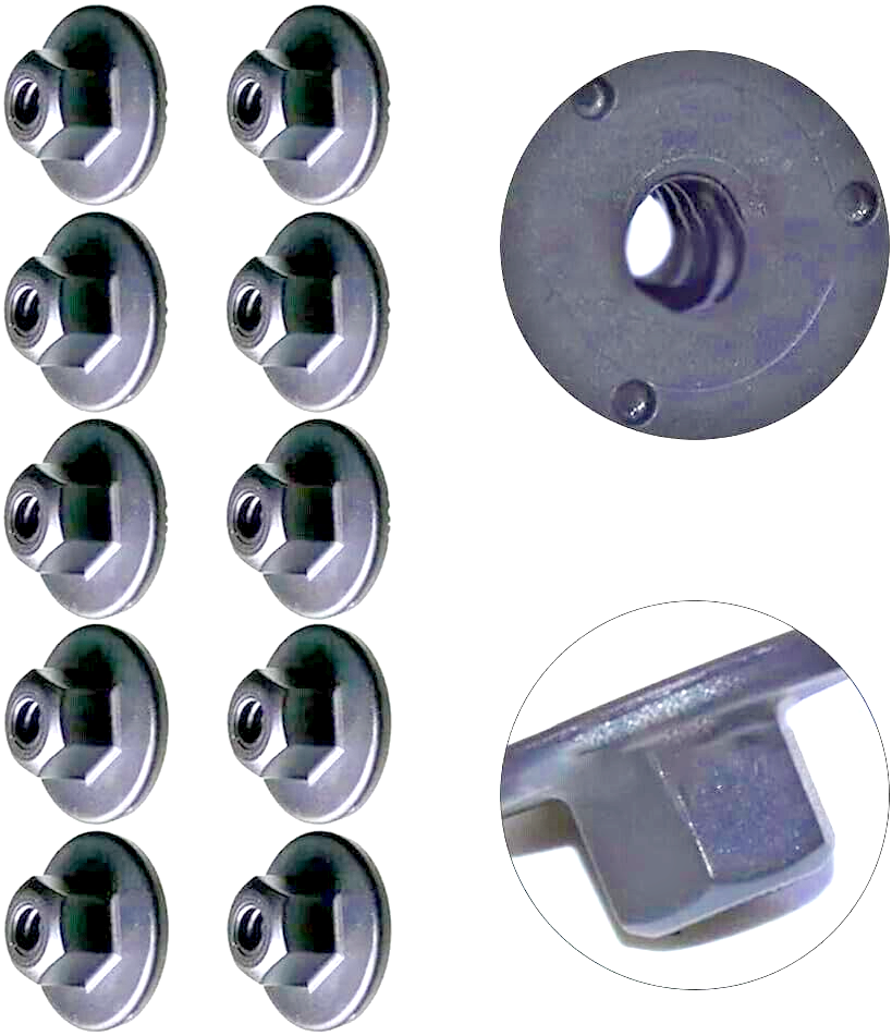 BMW MINI 10mm Hex Head Threaded Plastic Nut Undertray wheel Arch x5 O.E 716984722