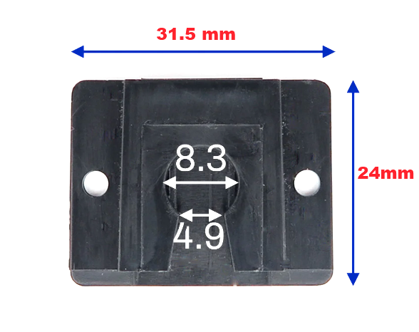 Universal Car & Van Door Card & Trim Panel Fixing Clips Stud Repair Plate - # 201