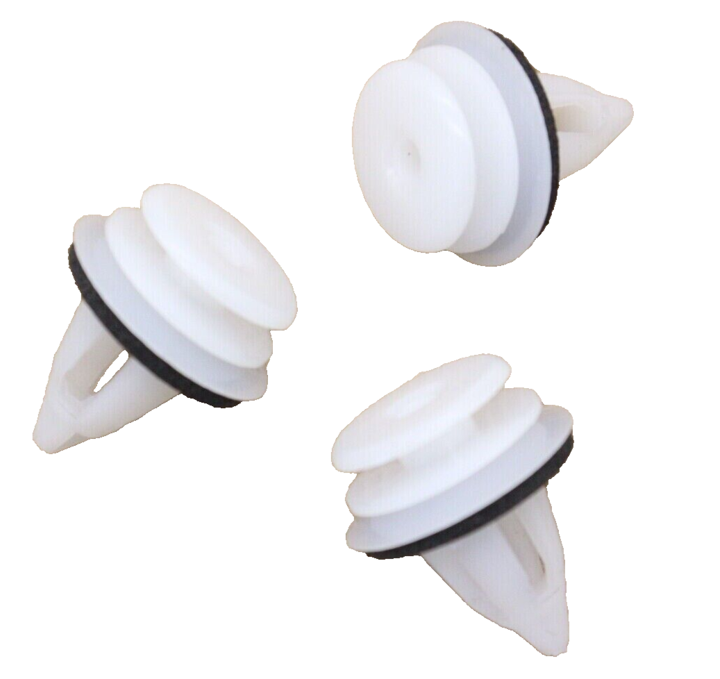 BMW Interior Trim Clips White # 51437001491 Fits Many Models 1998 - 2021 Qty 15'19
