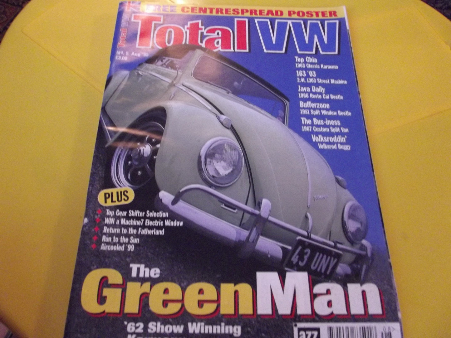 TOTAL VW MAGAZINE AUGUST 1999  #c30