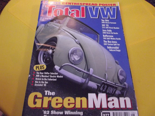 TOTAL VW MAGAZINE AUGUST 1999  #c30