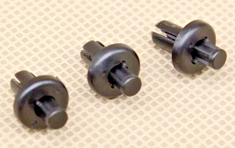 Motorbike Fairing Panel 5mm Plastic Rivet Trim Clips x15 Pcs Honda Yamaha Suzuki19