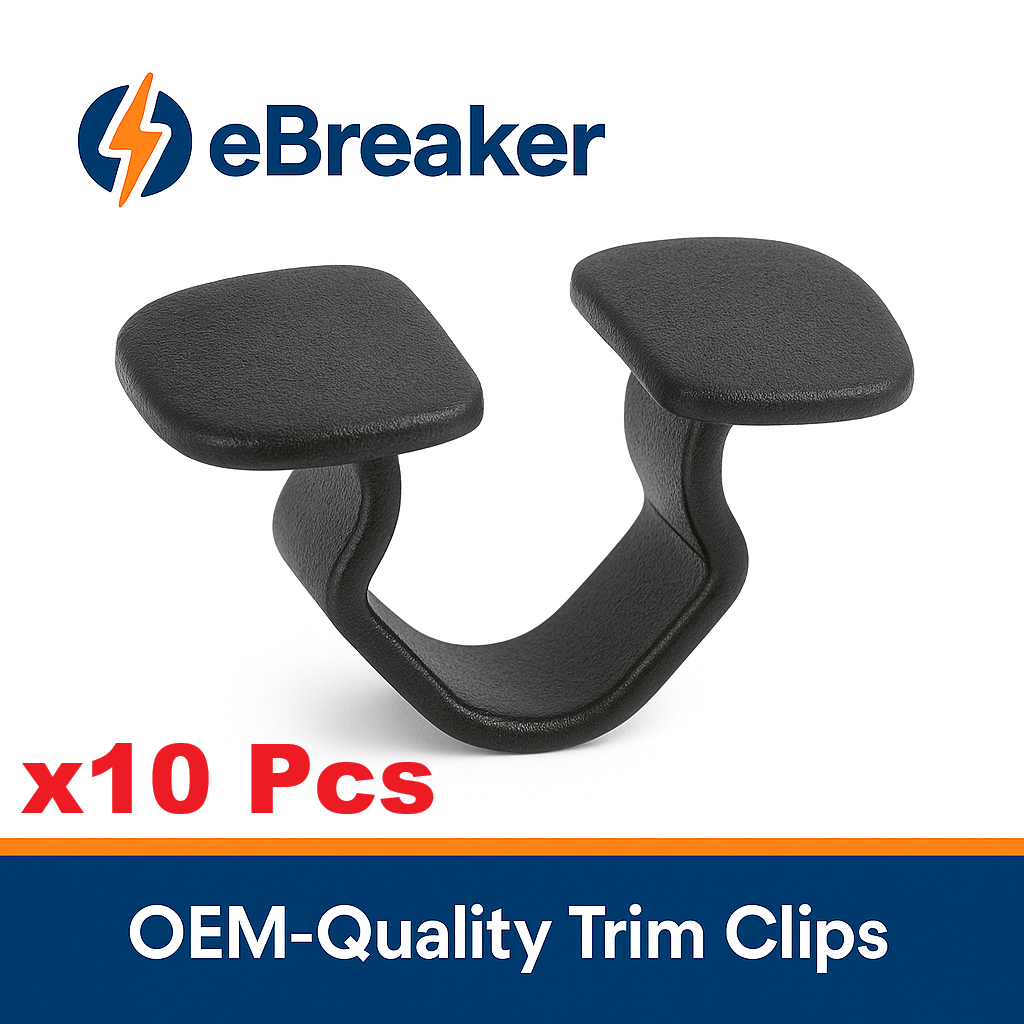 VW Bonnet Boot Insulation Sound Deadening Clips 8E0863727A x10 Pieces Golf Caddy0