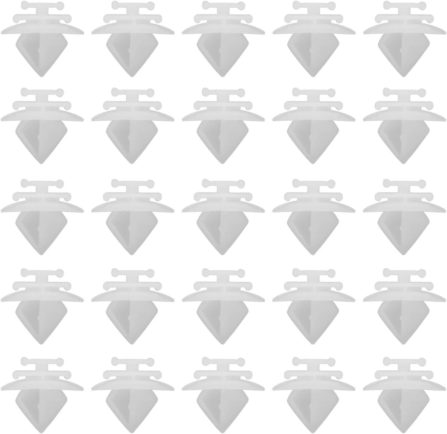 Bodywork Trim Moulding Clips Peugeot Renault Fiat Jeep x10 QTY18