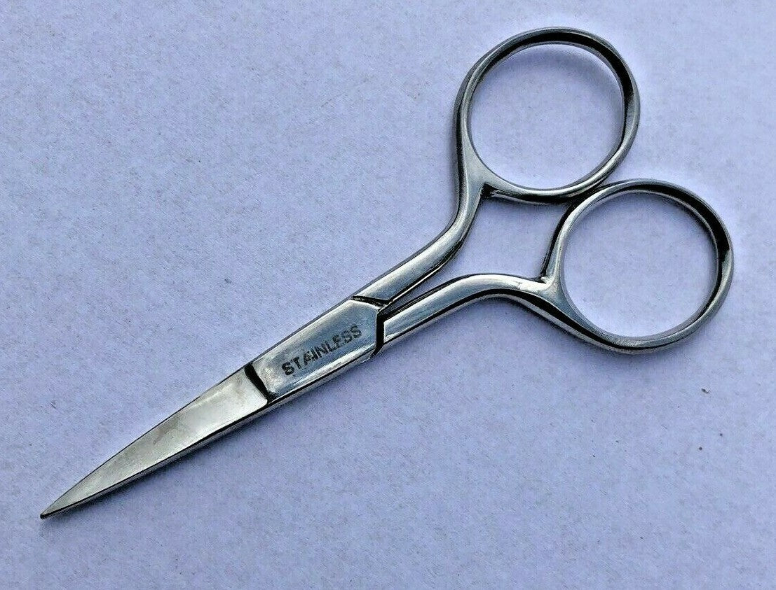 Professional Finger Toe Nail Scissors STRAIGHT TIP Stainless Steel Manicure 1