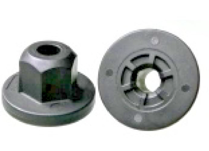 MINI Hex Head Plastic 10mm Nut Under Tray Splash Guard Trim Panel Fastener -20Pc5