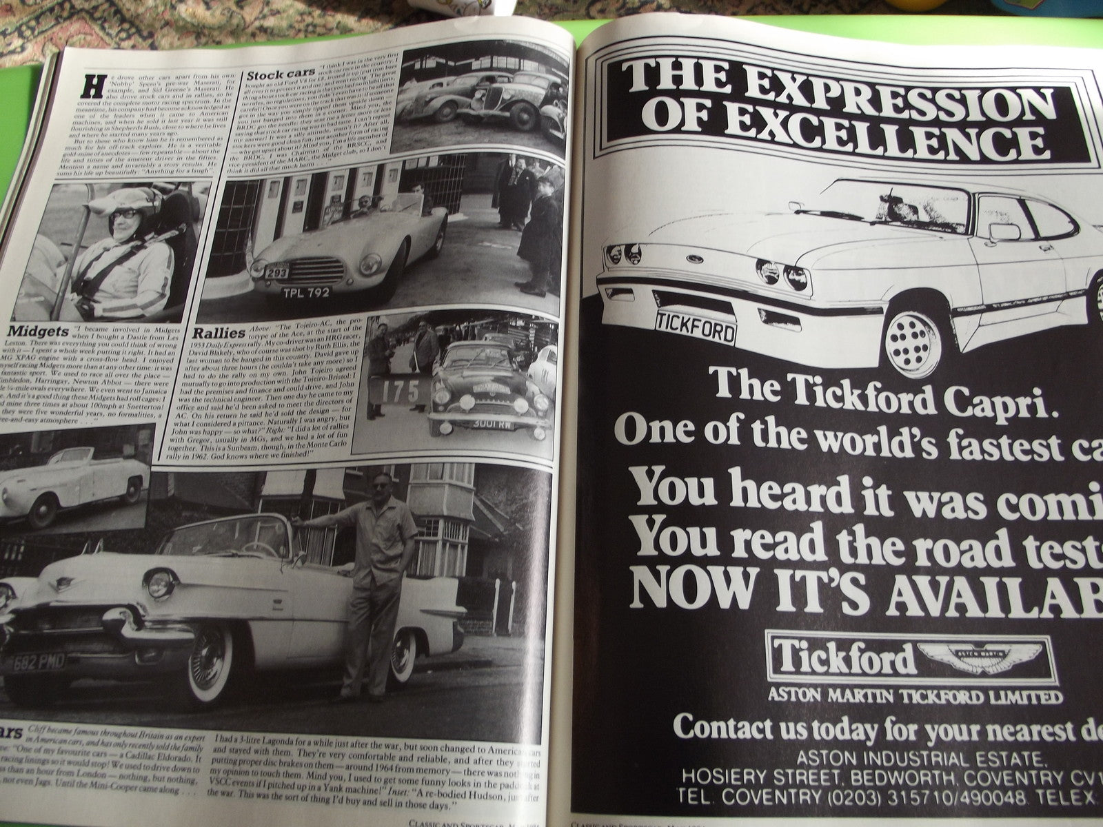 CLASSIC AND SPORTSCAR MAGAZINE DECEMBER 1983 #c13