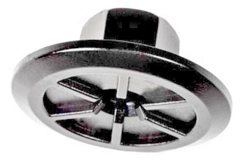 Hex Head Plastic Flanged 10mm Nut. x10 pcs Arch Liner, Splash Guard, Underbody16