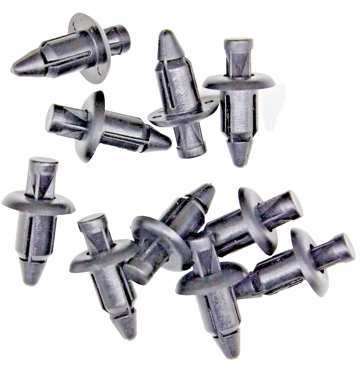 6mm Plastic Rivet Trim Clips Honda Yamaha Suzuki Kawasaki Bike Fairing Panel x5.7