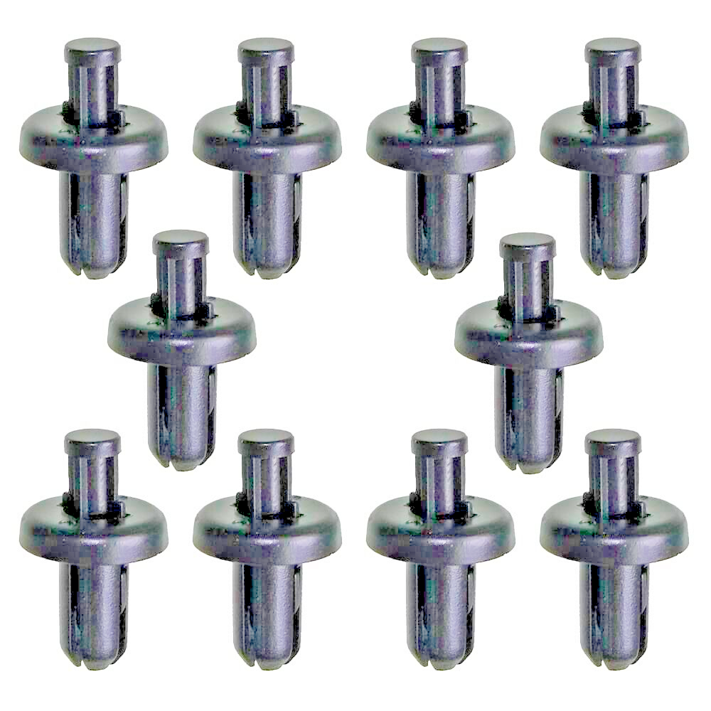 Motorbike Fairing Panel 5mm Plastic Rivet Trim Fix Clips x10 Honda Yamaha Suzuki4