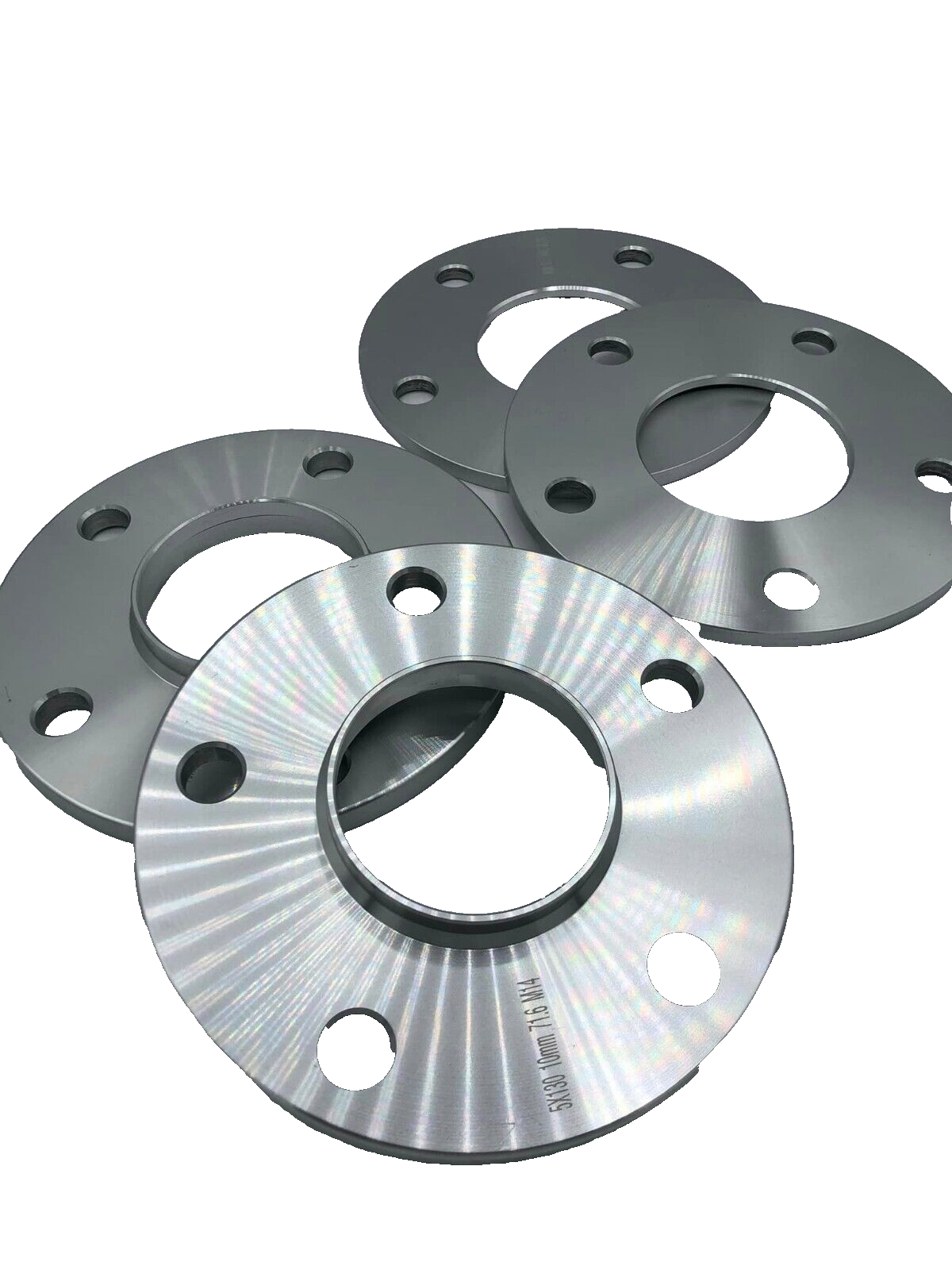 Porsche Wheel Spacers 15mm + Extended OE Bolts Set Of 4 in Silver 5x130 PSR9Line19