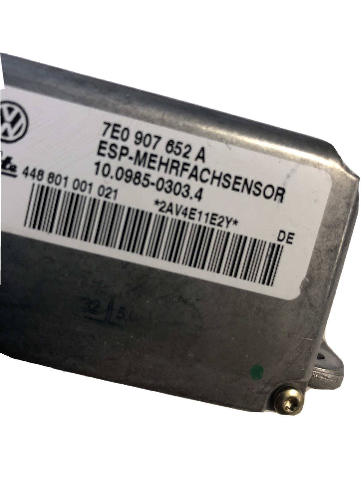 ESP Sensor 7E0907652A from a Porsche 955 Cayenne 01-061