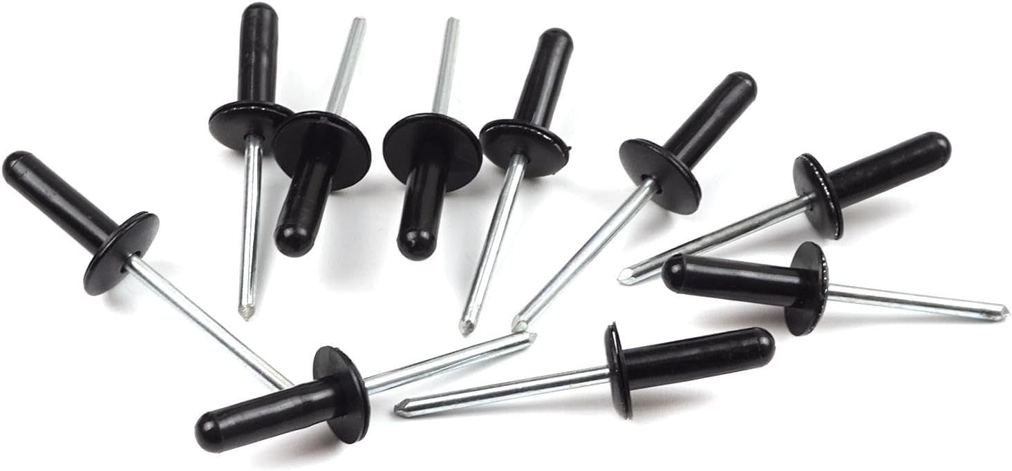 AUTOMOTIVE Bodykit & Wheel Arch Fixing Rivet Alloy with Plastic Head Pack -x 15.18