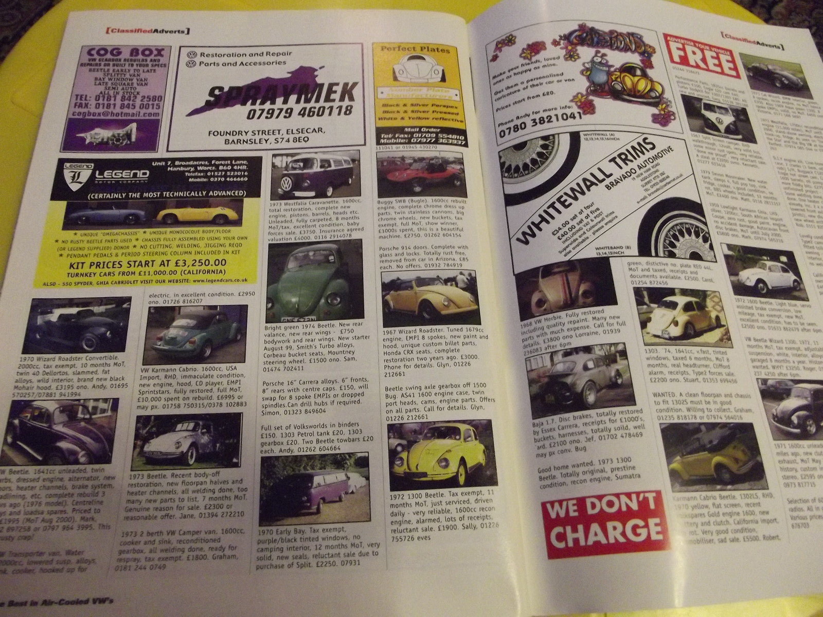 TOTAL VW MAGAZINE NOVEMBER 1999 #c36