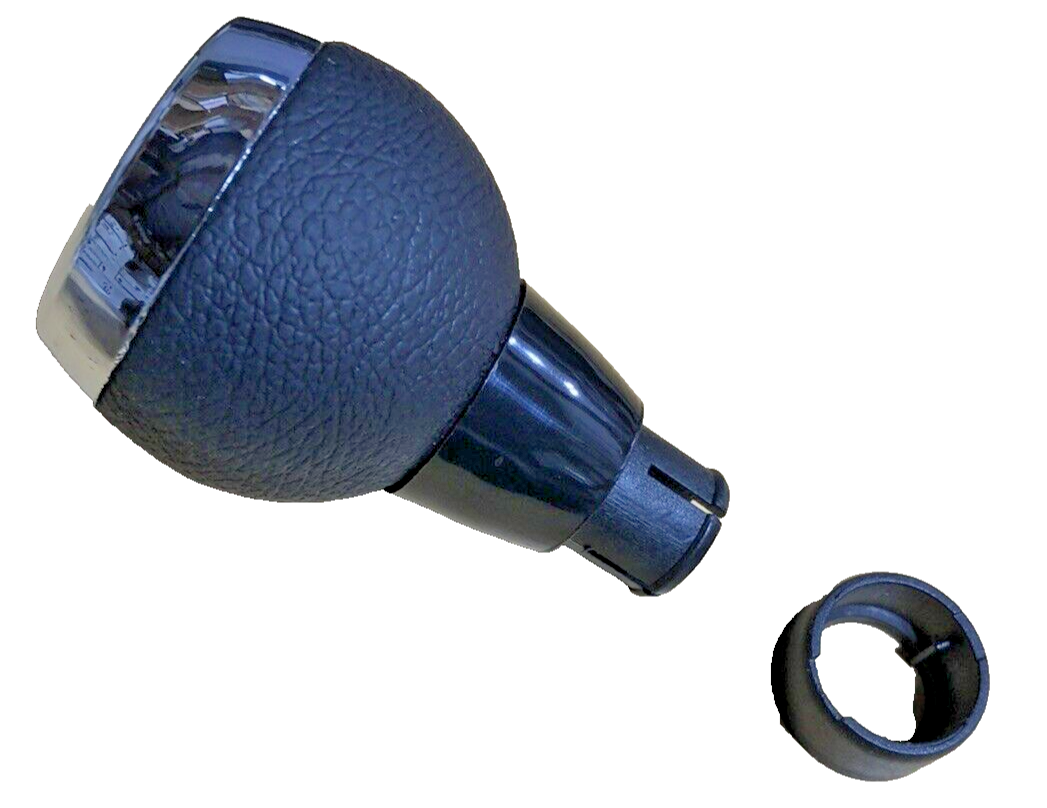 MINI 6 Speed Gear Shift Knob Soft Leather Silver Shift Pattern R55 R56 R57 R6016