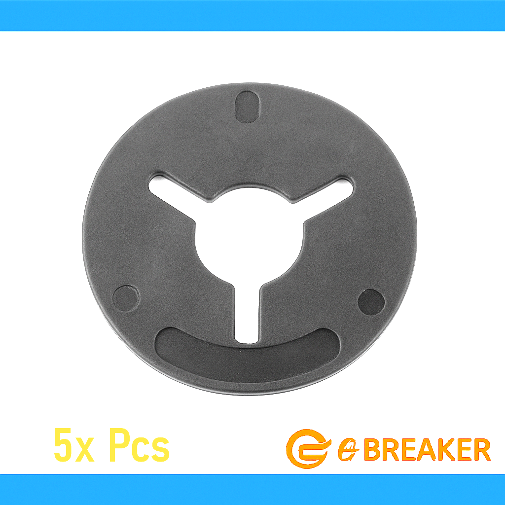 Bumper Mounting & Tow Eye Cover Clip Washers VW AUDI SKODA # 6N0129355 - 5 Pack.13