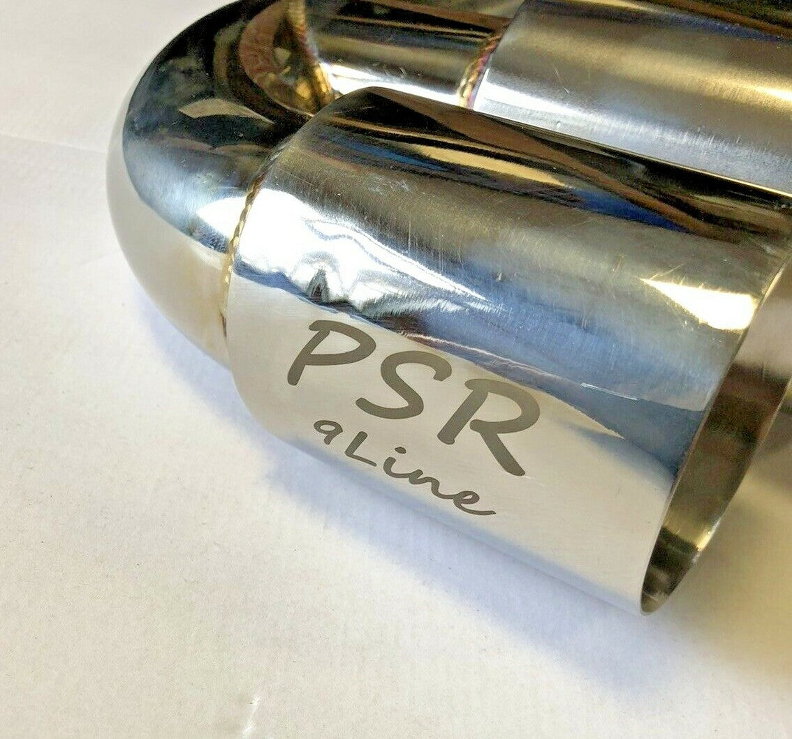 Silencer Delete Bypass  Exhaust  Cup Car Exit Pipes for PORSCHE 997 911 PSR9Line5
