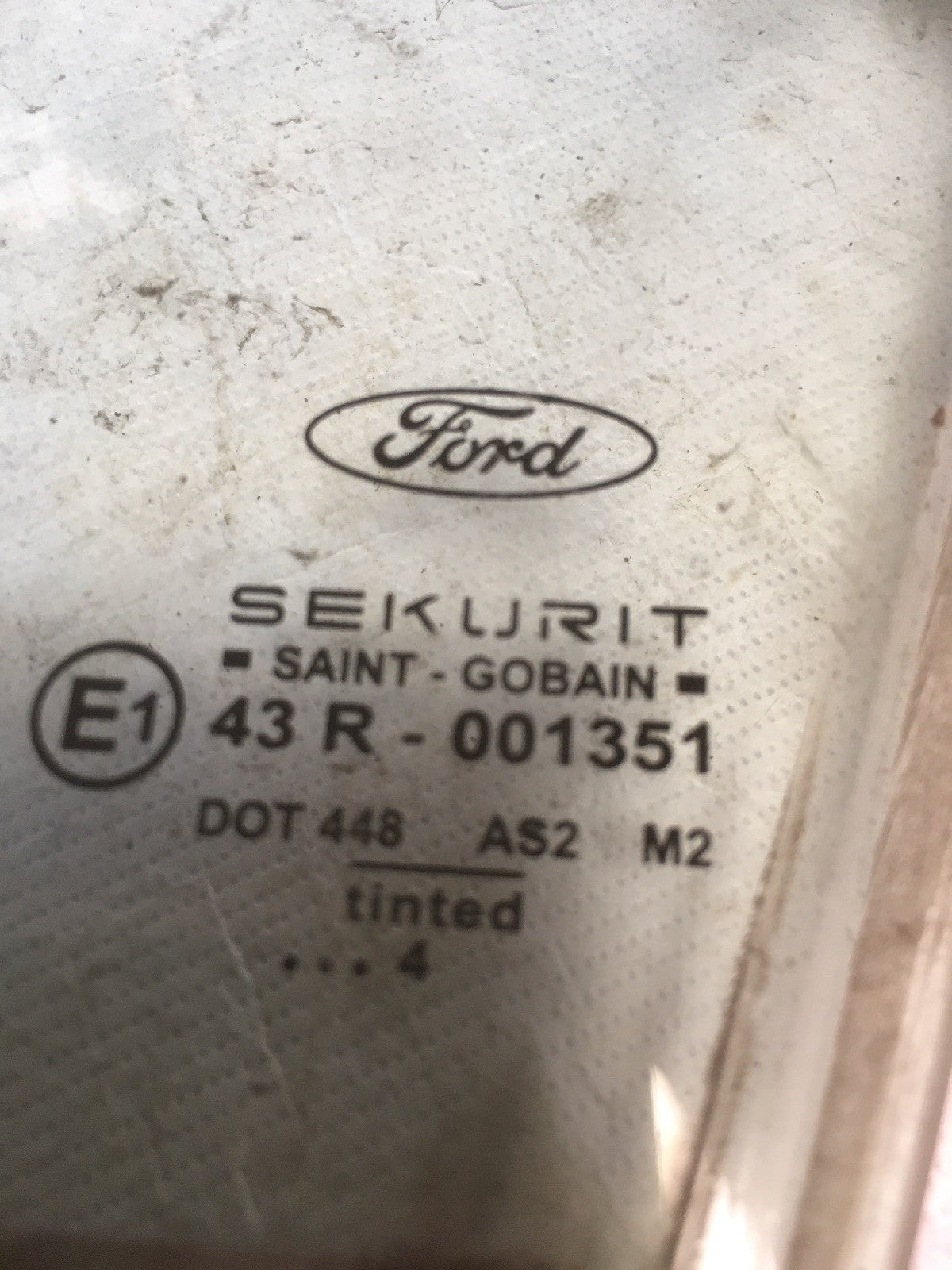 3 Door Window Glass Left Side From ST170 Ford Focus MK11