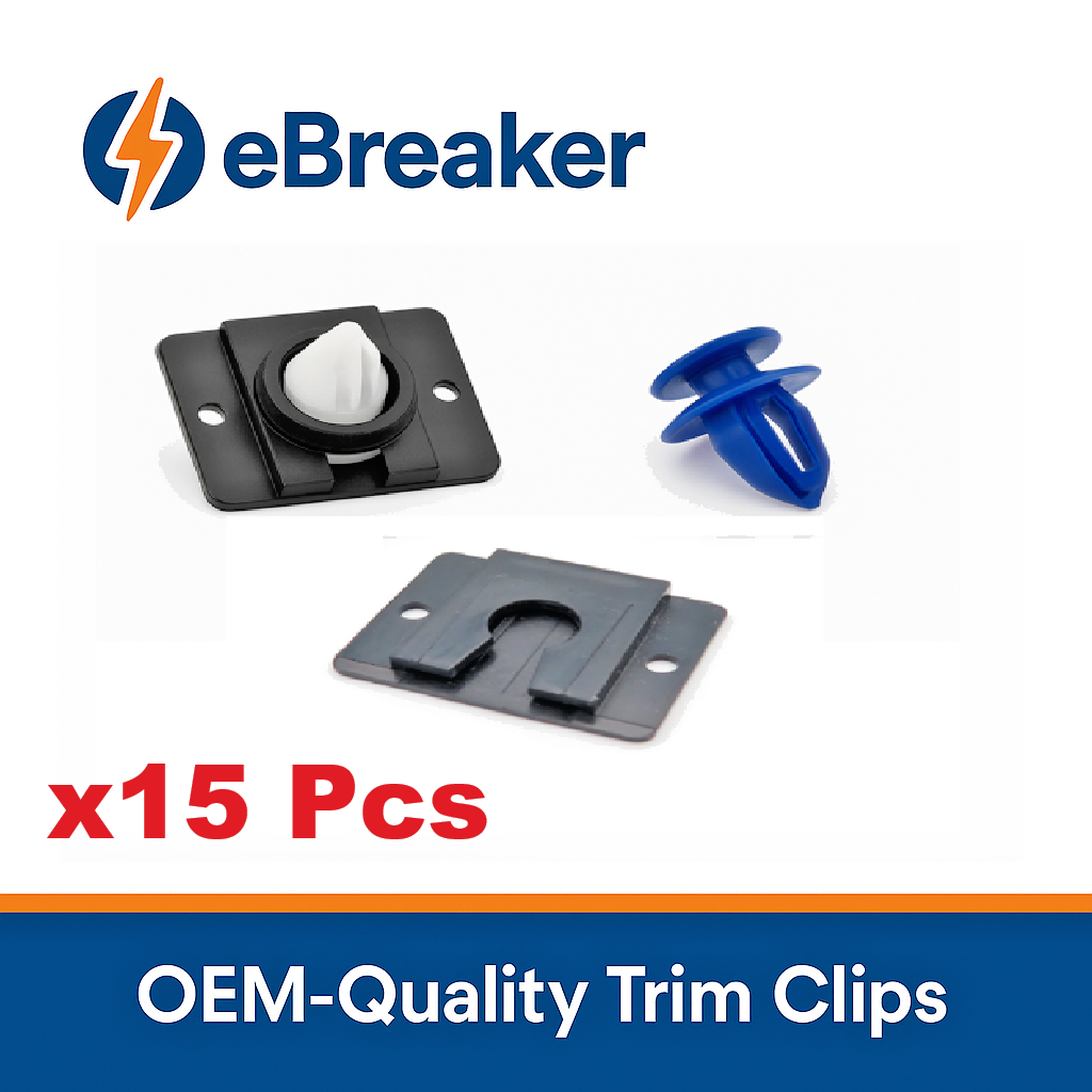 Universal Car & Van Door Card & Trim Panel Fixing Clips Stud Repair Plate - # 150