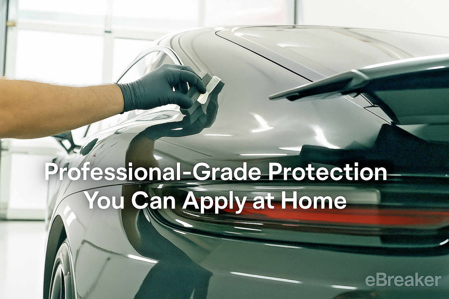 Professional-Grade Ceramic Coating Kit DIY at Home & Save! 10H Shine Protection.1