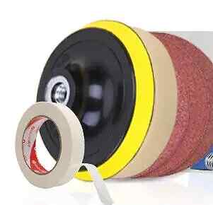 Car headlight repair kit with buffing pads and sealant5