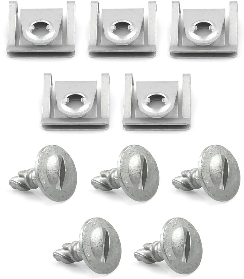 V.A.G Engine Undertray & Splash Guard Fasteners Clip Set Weather Shield - Set 107