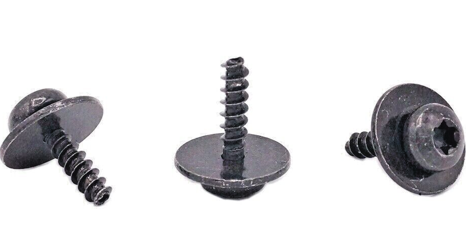 Engine Undertray Trim Panel Screw with Washer for Ford Splash Guard Cover  10 Pc6