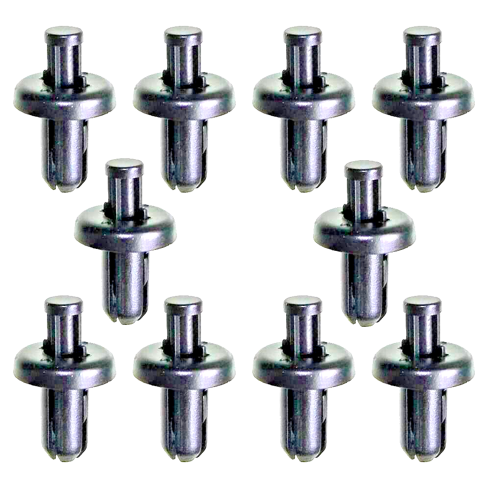 Motorbike Fairing Panel 5mm Plastic Rivet Trim Clips x15 Pcs Honda Yamaha Suzuki3