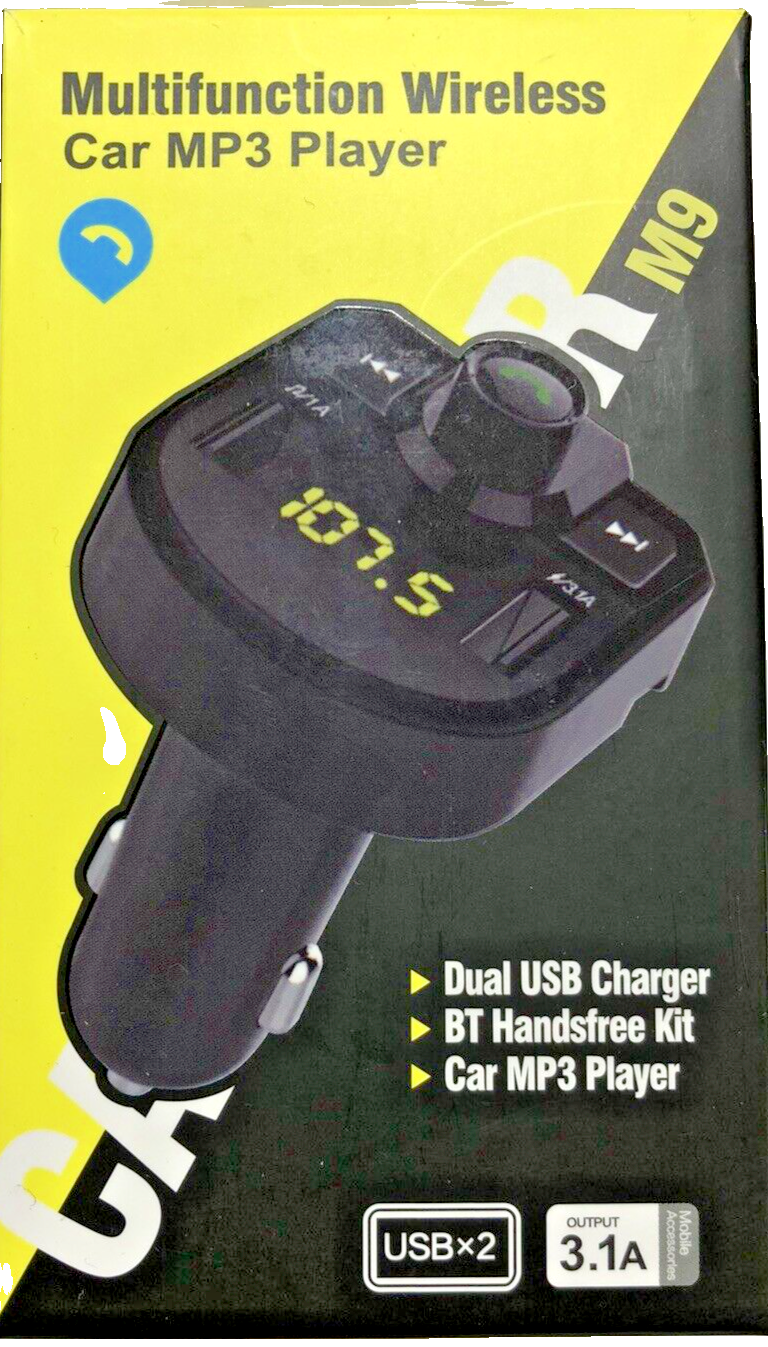 Bluetooth Hands-Free Car Kit with Dual USB Charger, FM Transmitter & MP3 Player4