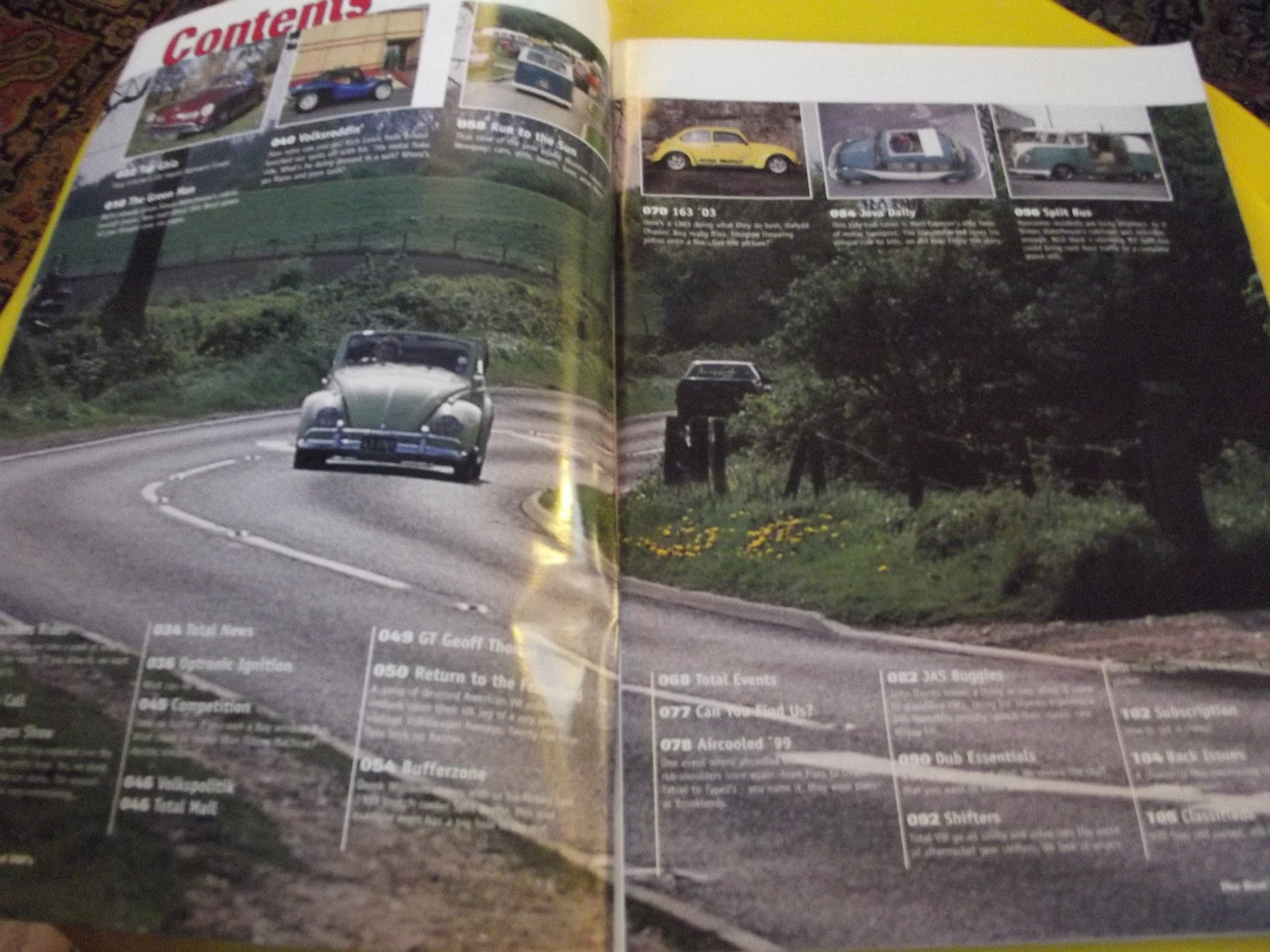 TOTAL VW MAGAZINE AUGUST 1999  #c31