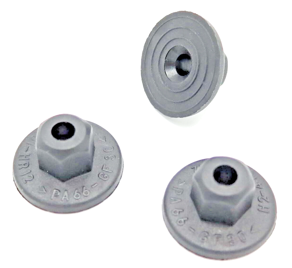 VW UNTHREADED PLASTIC NUTS ENGINE COVER UNDERTRAY SPLASH GUARDS 8E0825265C 20pcs18