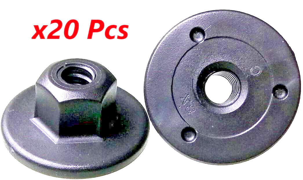 MINI 10mm Hex Head Threaded Plastic Nut Undertray wheel Arch x20 O.E 7169847 F560