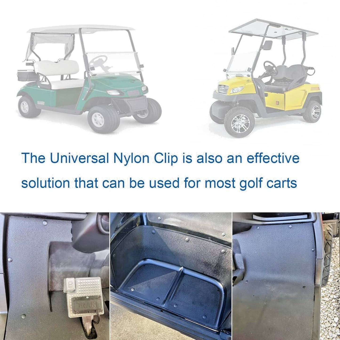 PEUGEOT Fir Tree Trim Fastener Clip 7mm 18mm Head 10pcs 407 508 Partner J522