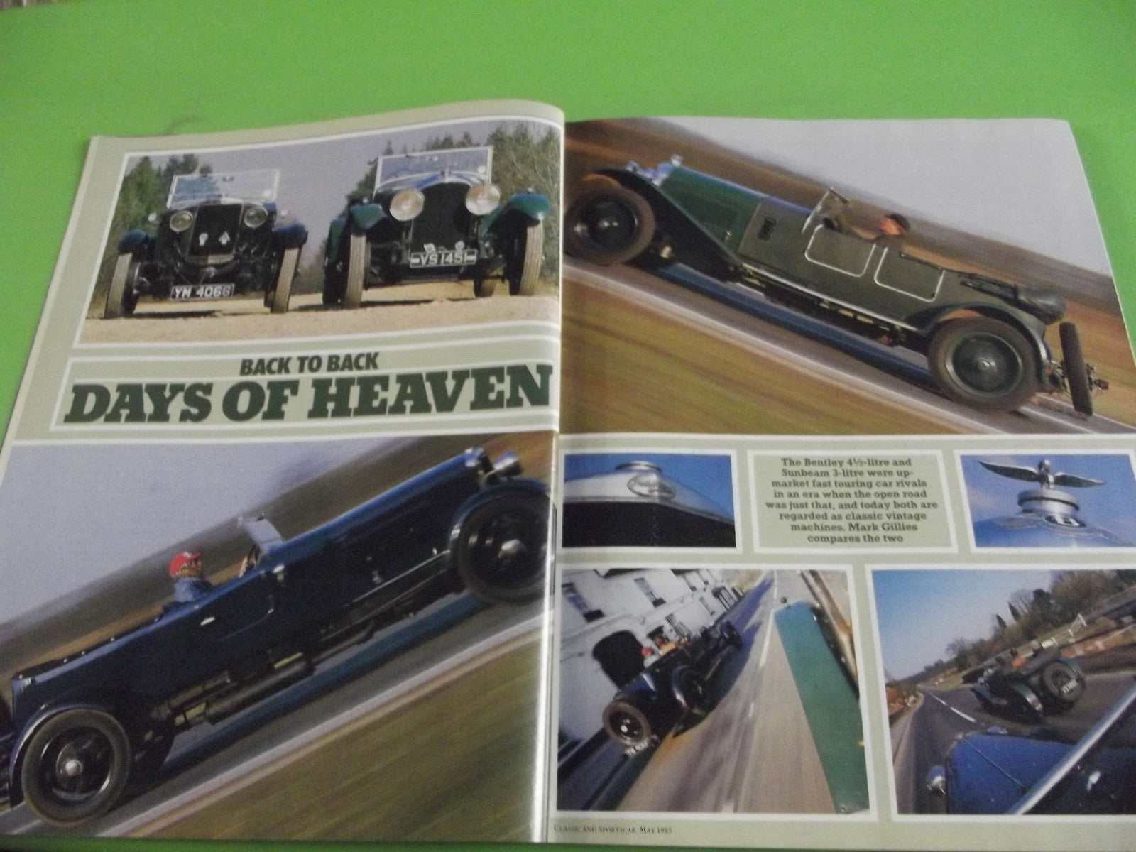 CLASSIC AND SPORTSCAR MAGAZINE MAY 1985 #c14