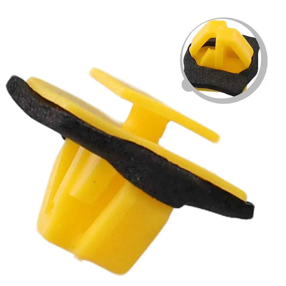 Kia Hyundai Exterior Body Side Moulding Trim Skirt Cover Clip Yellow X10 Pcs20