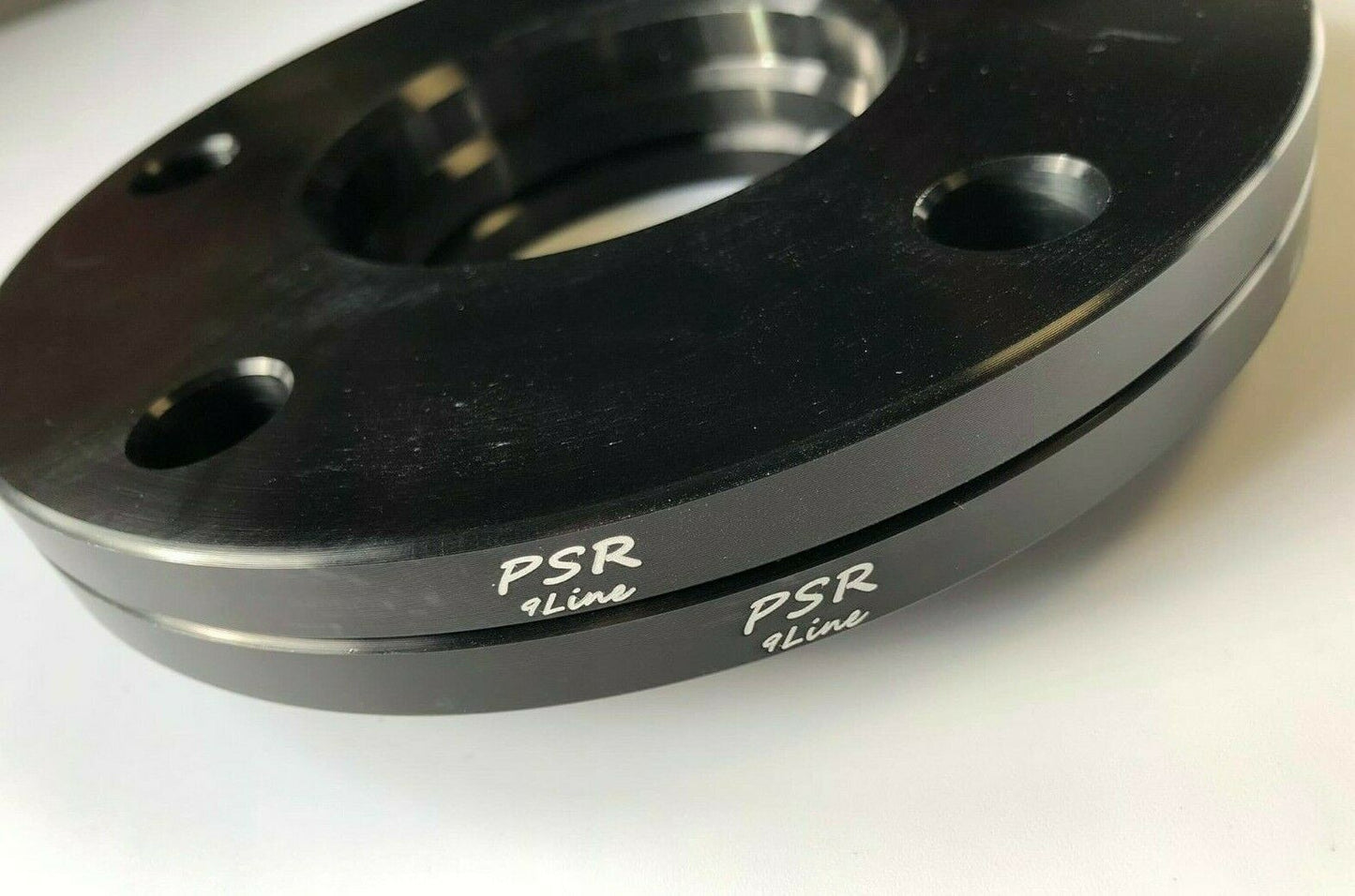 Porsche Wheel Spacers 20mm + Extended O.E Bolts Set Of 2 in Black 5x130 PSR9Line18