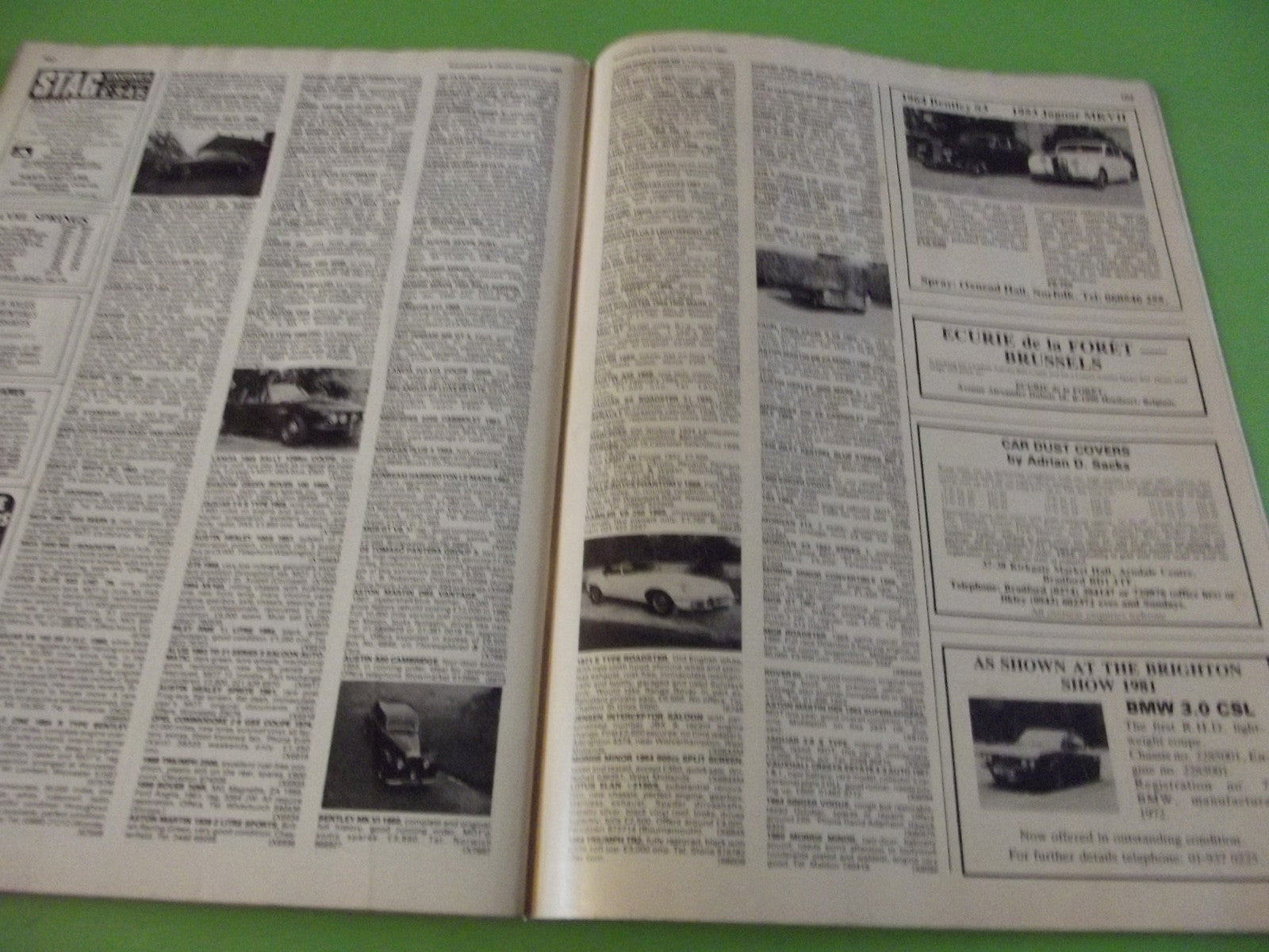 THOROUGHBRED AND CLASSIC CARS MAGAZINE AUGUST 1982 #C45