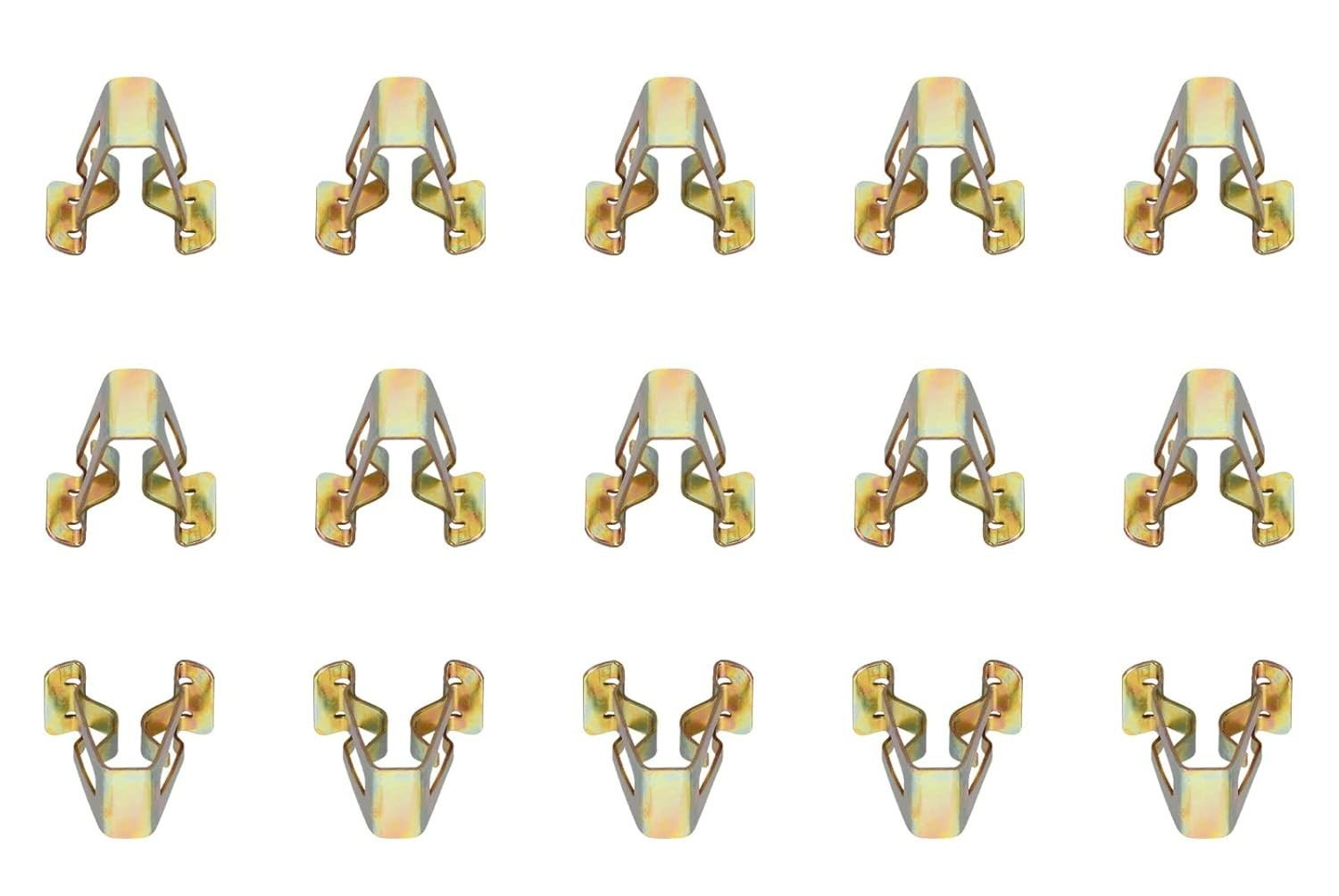 AUDI Interior Door Sill Pillar Trim Consol Panel Metal Clip Fasteners -  Pack 1514