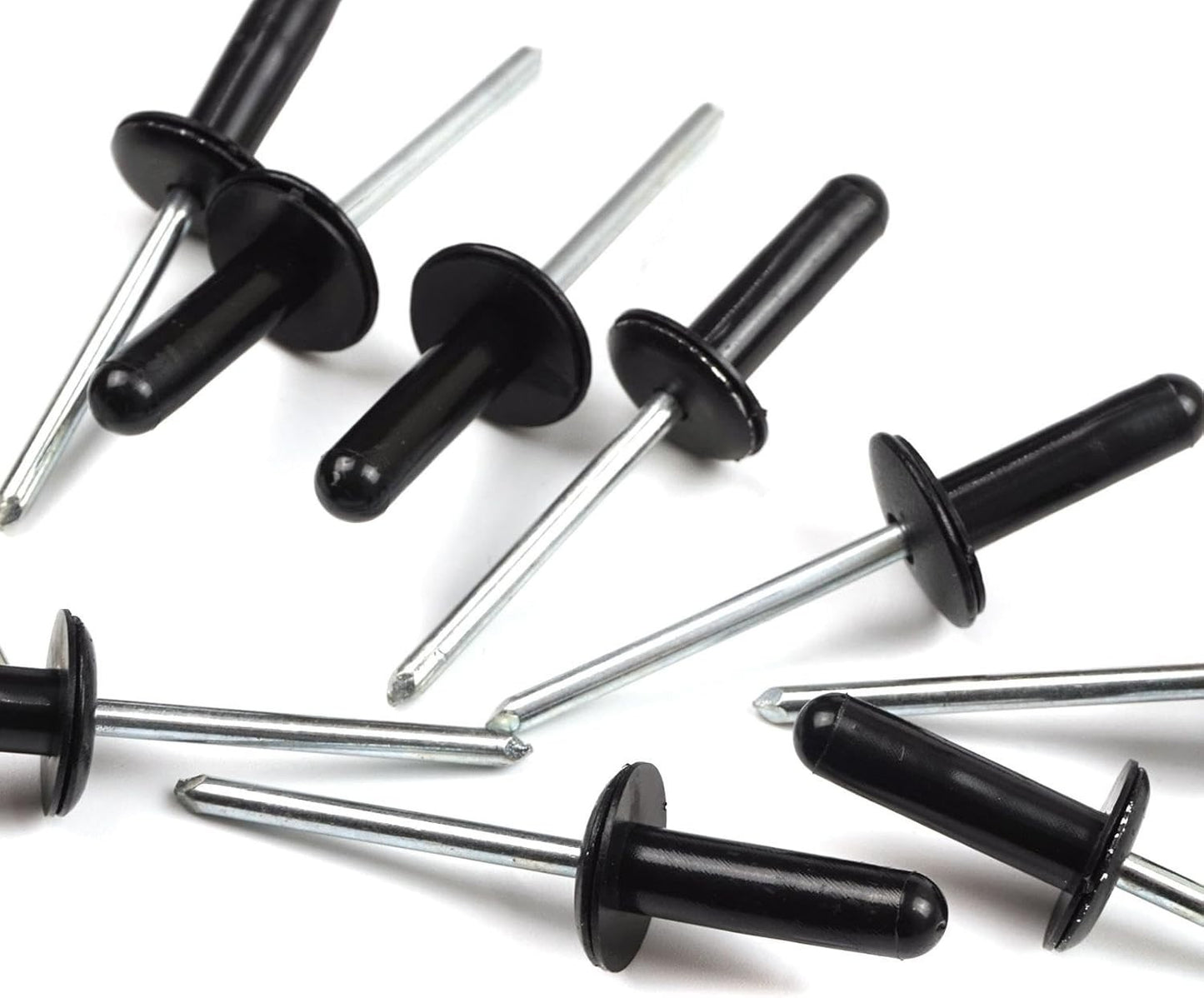 AUTOMOTIVE Bodykit & Wheel Arch Fixing Rivet Alloy with Plastic Head Pack -x 15.7