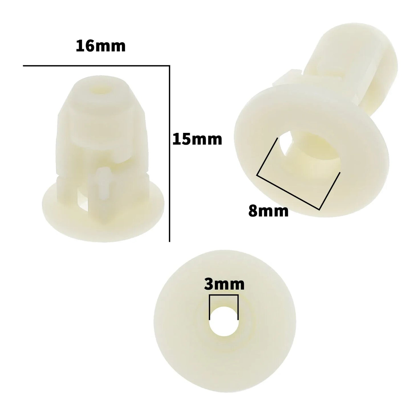 MINI Expanding Bodywork Trim Grommet - 5 QTY - F54 F55 F56 F57 F60, 2013 Onwards1
