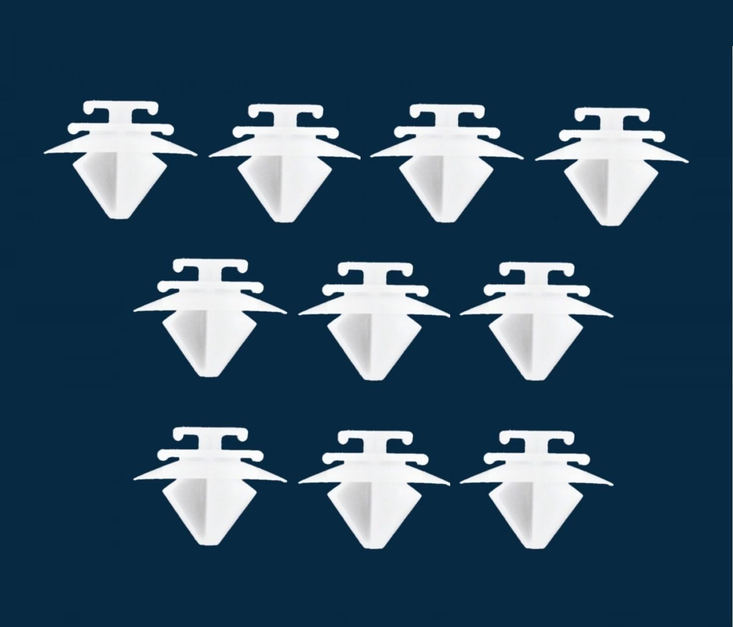 Vehicle Trim Moulding Clips Peugeot Renault Fiat Jeep x20 QTY1