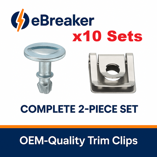 V.A.G Engine Undertray & Splash Guard Fasteners Clip Set Weather Shield - Set 100